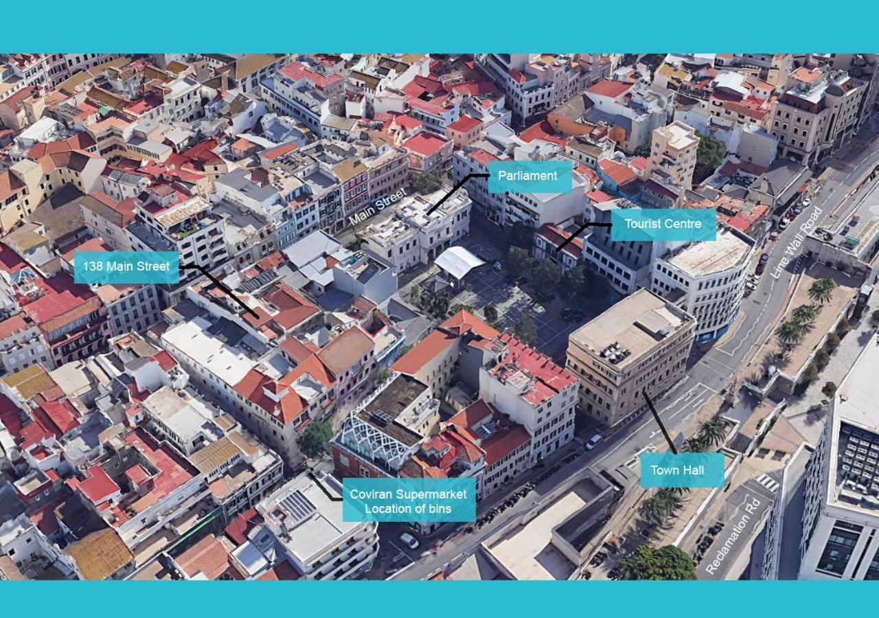 Appartement Gibraltar Town Centre Flat With Roof Terrace Extérieur photo